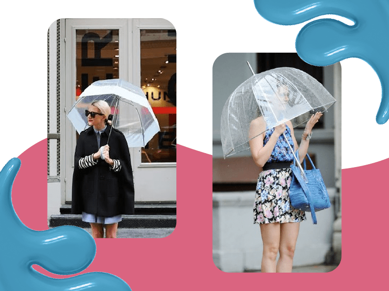 Como combinar sombrinha e guarda-chuva?