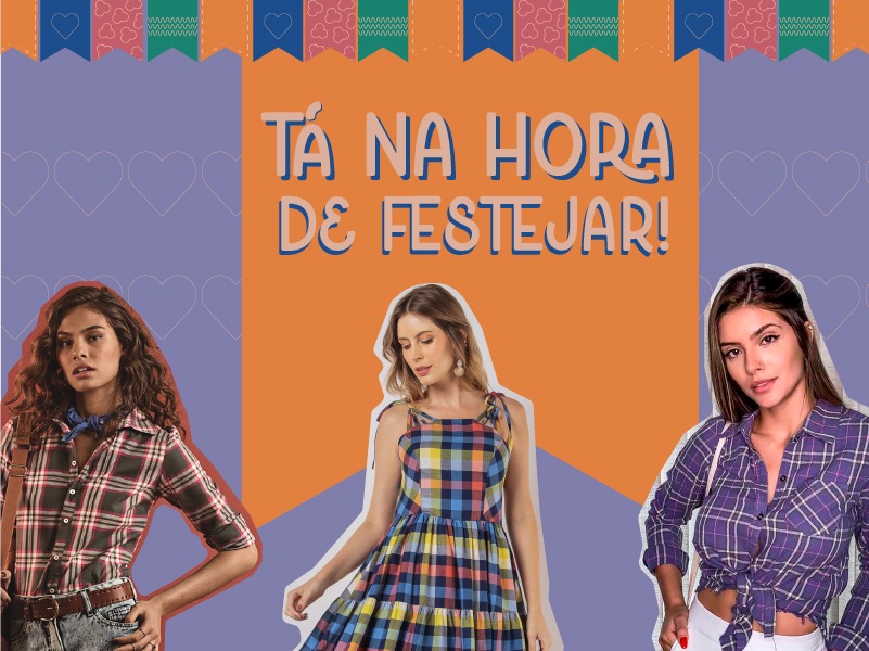 Festa junina: ideias looks femininos para aproveitar o São João
